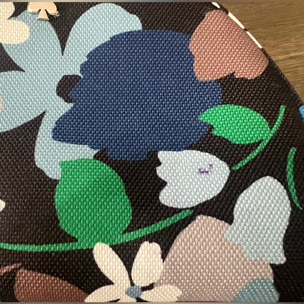 Kate Spade Black Floral Clutch - Picture 5 of 5